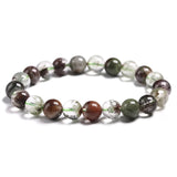 Natural Green Phantom Quartz Gemstone Bracelet