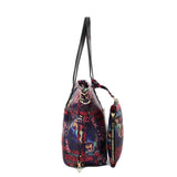 Adventurous 2 Bags  In 1 Street Art HandBag & Wristlet