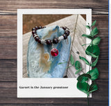 January Birthday Bracelet