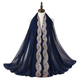 Beautiful Soft Glitter Georgette Scarves-Hajibs