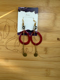 African Hand Crafted Earrings.