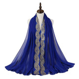 Beautiful Soft Glitter Georgette Scarves-Hajibs
