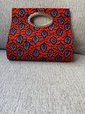 African Cotton Print Handbag.