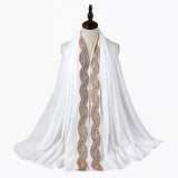 Beautiful Soft Glitter Georgette Scarves-Hajibs