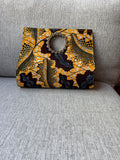 African Cotton Print Handbag.