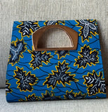 African Cotton Print Handbag.