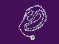 Natural  Amethyst 99 Gemstone Tasbeeh/Misbaha