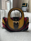 Stylish According Handbag With Clutch