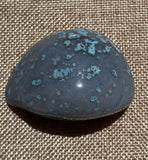Natural Blue Agate Gemstone Rock