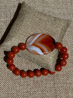 Natural Agate Gemstone Bracelet