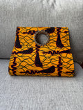 African Cotton Print Handbag.