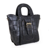 Stylish Top Handle Tote With Matching Clutch