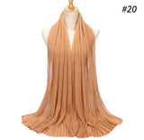 Kari's Pleated Georgette/Chiffon Scarves