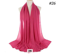 Bubble Chiffon Scarves