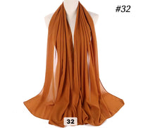 Bubble Chiffon Scarves