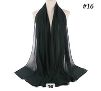 Bubble Chiffon Scarves