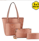 3 In 1 Vegan Handbag Set