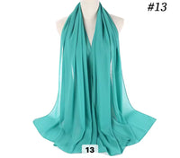 Bubble Chiffon Scarves