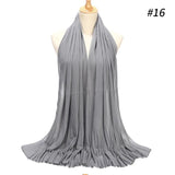 Kari's Pleated Georgette/Chiffon Scarves