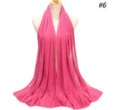 Kari's Pleated Georgette/Chiffon Scarves