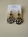 Izara Brass African Earrings