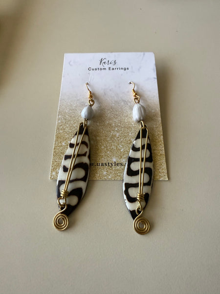 Diya African Earrings