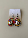 Cowrie Shell Beaded Earrings