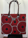 African Print Tote Bag