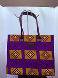 African Print Tote Bag