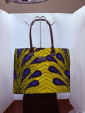 African Print Tote Bag