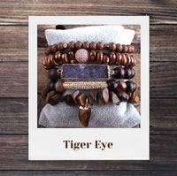 Absolutely Gorgeous Tiger Eye Gemstone Set