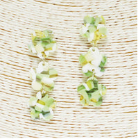 New Flower Cellulose Dangle Earring