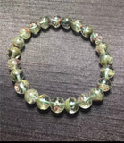Natural Green Phantom Quartz Gemstone Bracelet